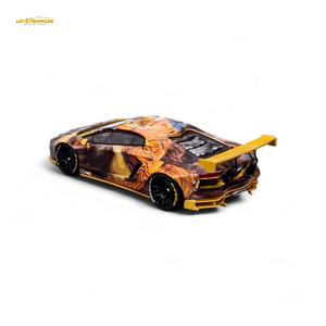 King Model Lamborghini Aventador LP700-4 LB 1.0 Tiger Racing Sports 1:64