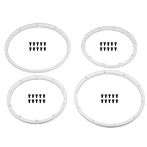 HPI Racing 110545 Wheel Bead Lock Rings White (2) RTR Baja 5B / 5B Flux / 5B SS