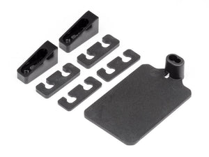 HPI 112754 Servo / Receiver Mount Set Plasti Black