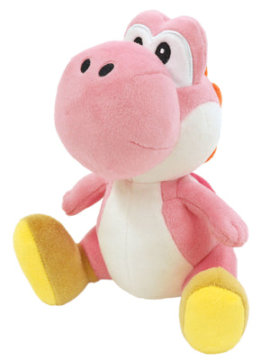 Little Shop of Magic Super Mario Brothers: Pink Yoshi Plush (7") — Toys and Collectible