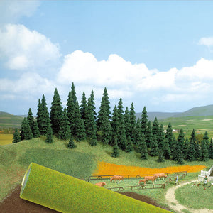 Black Forest® Hobby Supply Co Busch 7221 A Scale Large Grass Mat - 39-3/8 x 31-1/2" 100 x 80cm -- Spring — All Scale Scenery