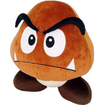Super Mario Brothers: Goomba Large Plush (12") - Echo Six Hobbies