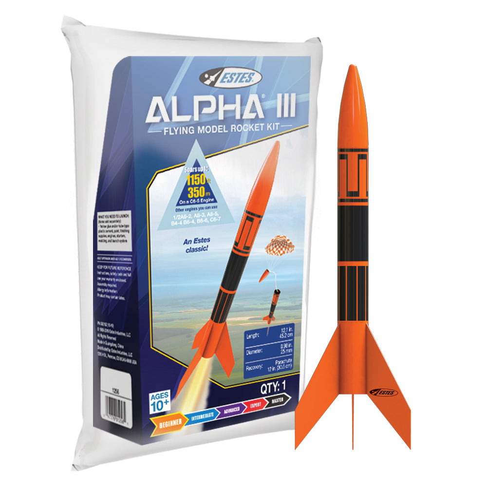 ESTES - Alpha III Rocket Kit, E2X