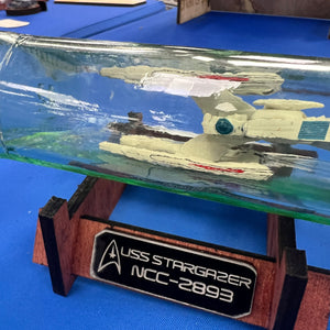 Star Trek USS Stargazer NCC-2893 in a Bottle