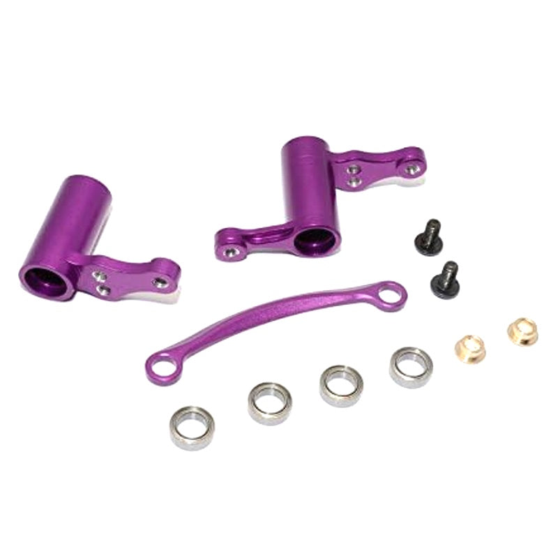HPI SP3048-P Sport 3 Flux Upgrade Parts Aluminum Steering Assembly -  Purple