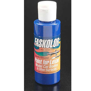 Parma 40306 Faskolor Water Based Airbrush Paint Faslucent Blue 2oz