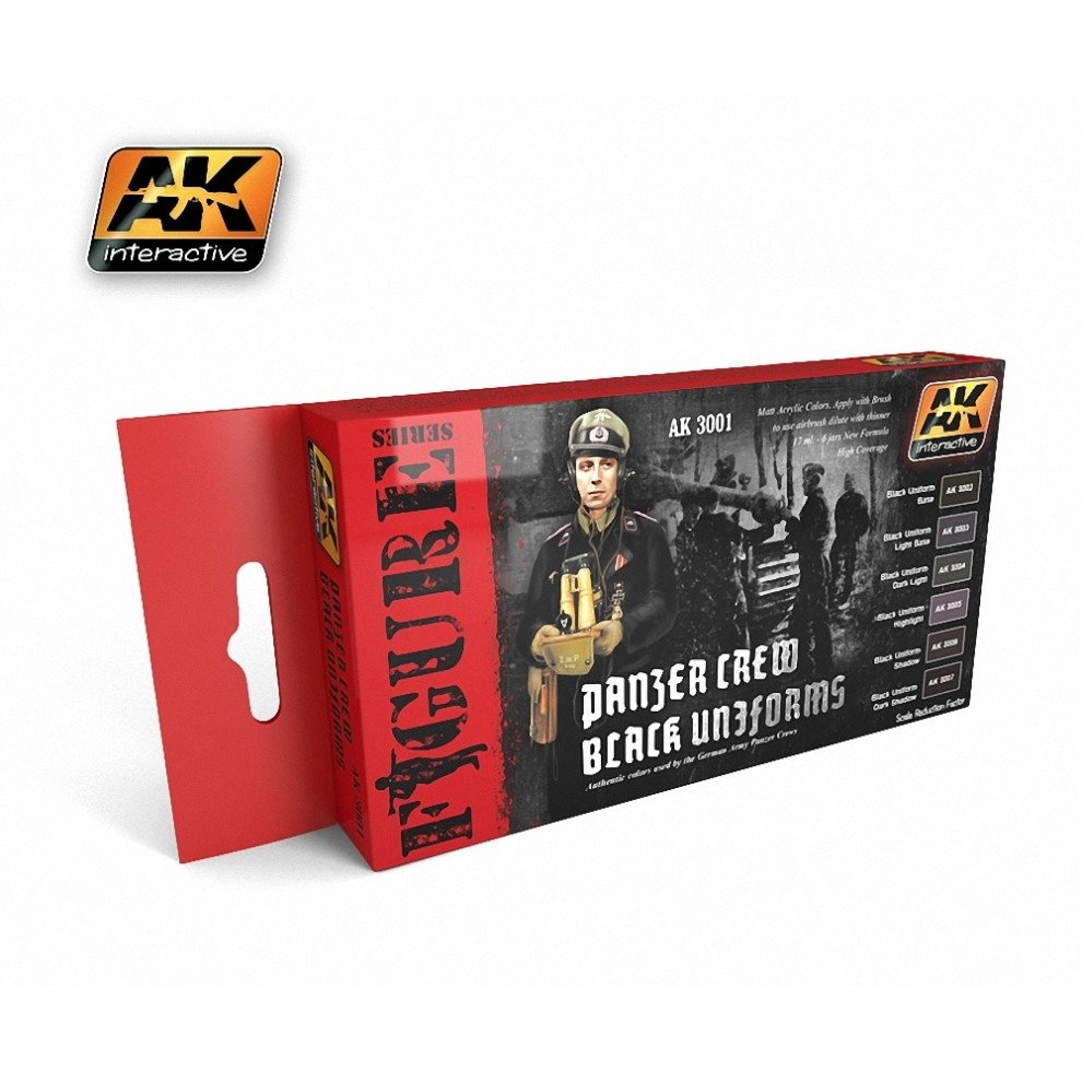 Little Shop of Magic AK Interactive: Panzer Crew Black Uniforms — Miniatures