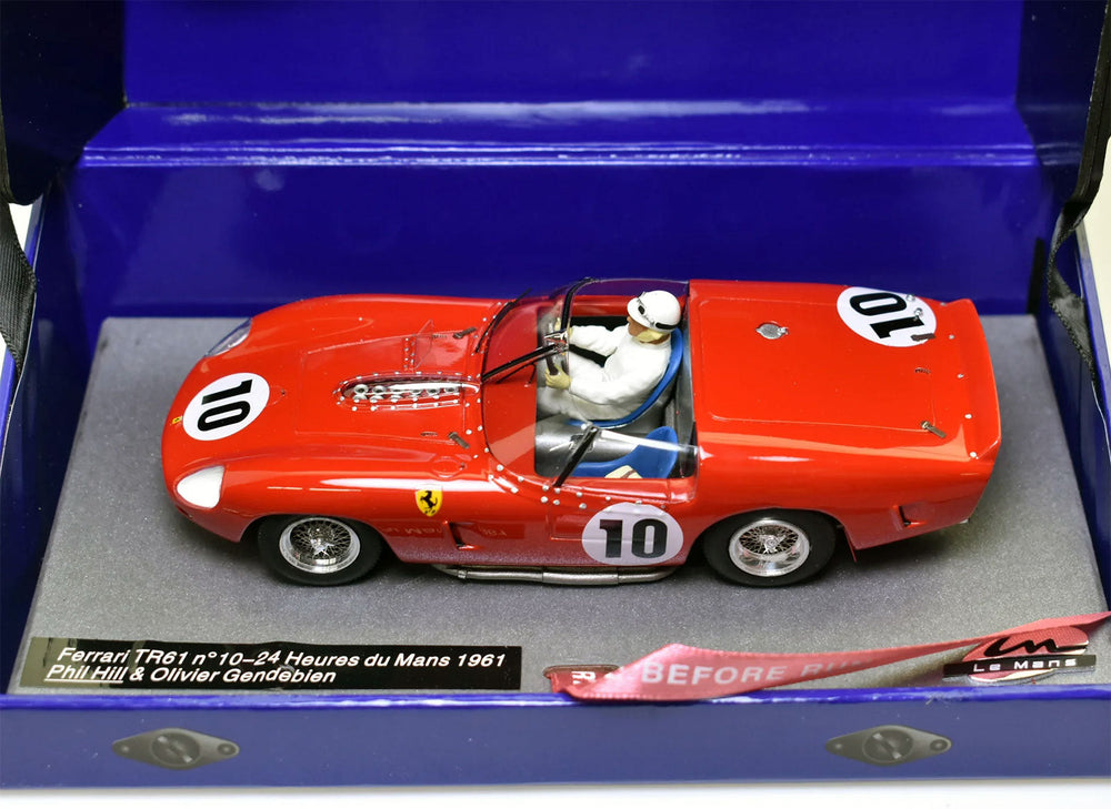 Le Mans Miniatures Ferrari TR61 #10 Le Mans Winner 1961 1/32 Slot Car 132067/10M