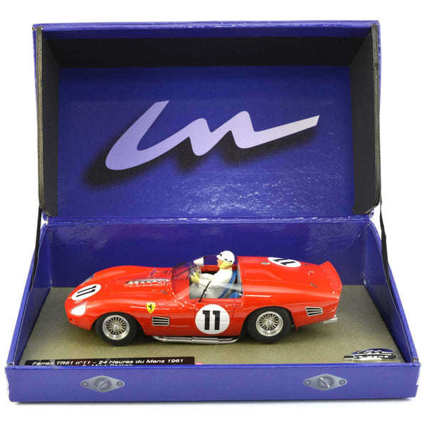 Le Mans Miniatures Ferrari 250 TR61 #11 Le Mans 1961 1/32 Slot Car 132067/11M