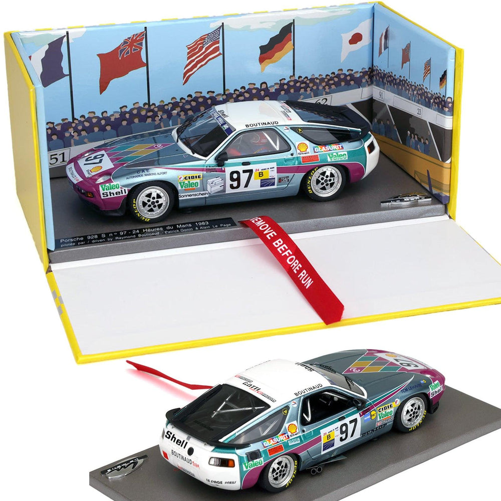 PowerHobby Le Mans Miniatures Porsche 928 #97 Le Mans 1983 1/32 Slot Car 132105/97M
