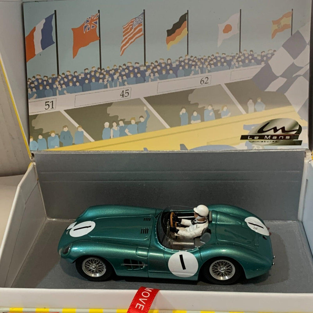 PowerHobby Le Mans Miniatures Aston Martin DBR1 Stirling Moss #1 '59 Nürburgring Winner 1/32 Slot Car