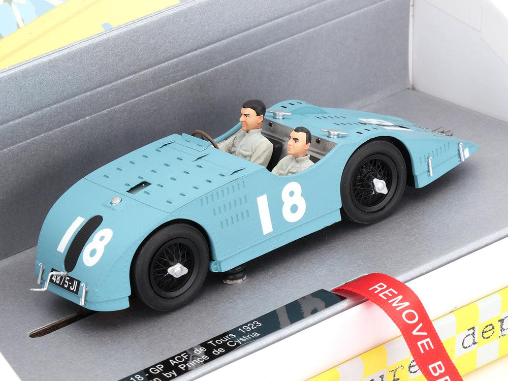 PowerHobby Le Mans Miniatures Bugatti T32 #18 GP ACF Tours 1923 1/32 Slot Car 132109-18M