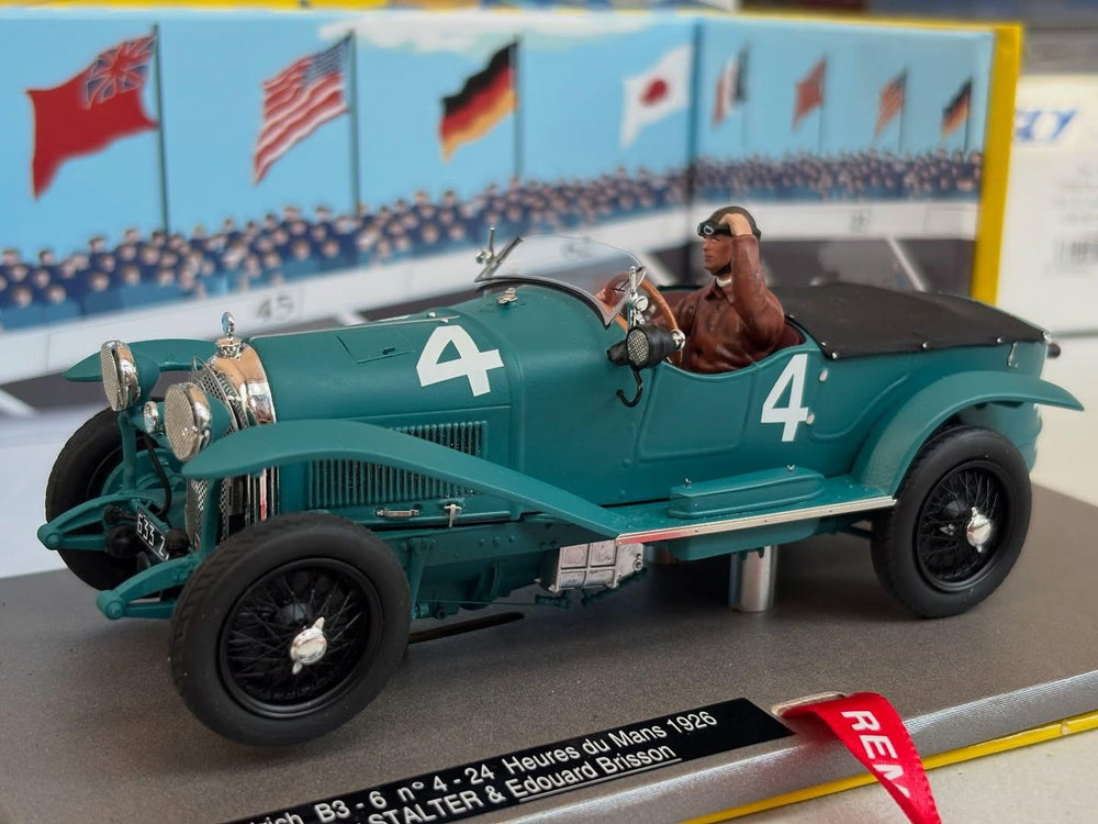 PowerHobby Le Mans Miniatures Lorraine Dietrich B3-6 #4 1926 1/32 Slot Car 132113/4M