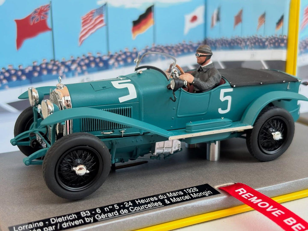 PowerHobby Le Mans Miniatures Lorraine Dietrich B3-6 #5 1926 1/32 Slot Car 132113/5M