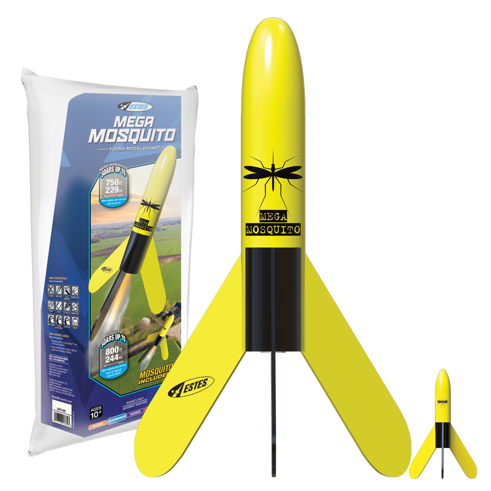 Estes Rockets - Mega Mosquito Model Rocket Kit