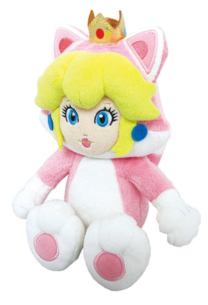 Super Mario Brothers: Cat Peach Plush (10") - Echo Six Hobbies