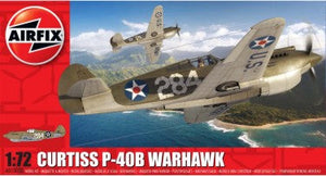 Black Forest® Hobby Supply Co Airfix 1003 1/72 Curtiss P40B Warhawk Aircraft — Military Aircraft Kits > Airfix