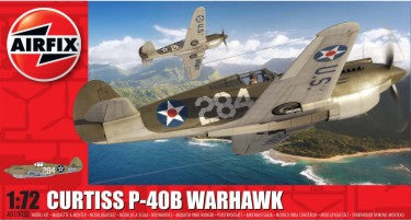 Black Forest® Hobby Supply Co Airfix 1003 1/72 Curtiss P40B Warhawk Aircraft — Military Aircraft Kits > Airfix