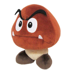 Super Mario Brothers: Mario All Star Collection Goomba Plush (5") - Echo Six Hobbies