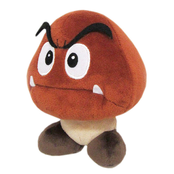 Super Mario Brothers: Mario All Star Collection Goomba Plush (5") - Echo Six Hobbies