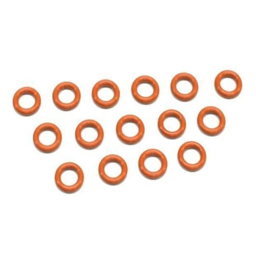 Kyosho ORG06B Silicone O-Ring Orange, P6, 15pcs