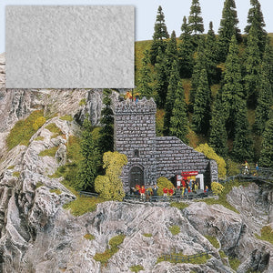 Black Forest® Hobby Supply Co Busch 7590 A Scale Mortar - 17-1/2oz 496g -- Rocks (Gray) — All Scale Scenery > Busch