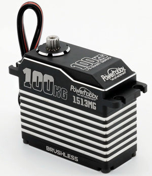Powerhobby 1513MG 1/5 Aluminum Waterproof High Torque Brushless Servo 3S / 4S