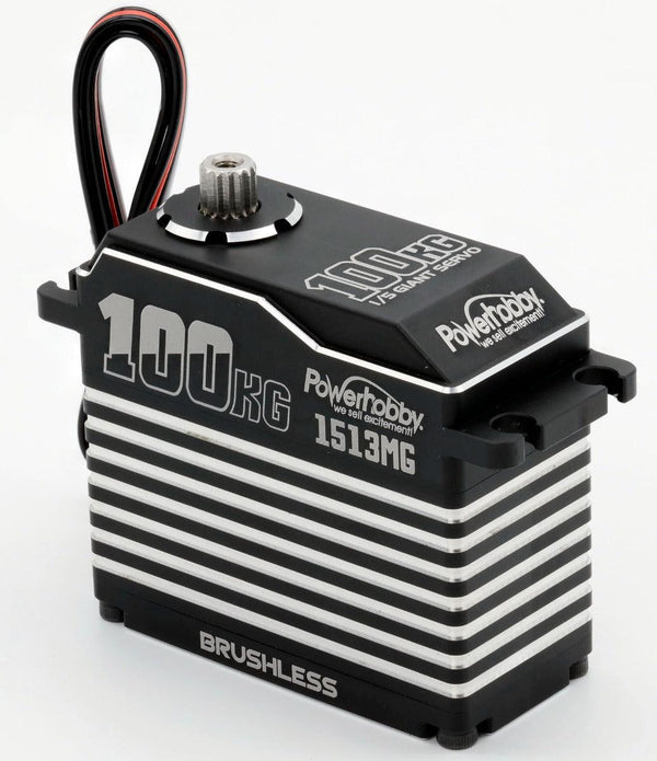 Powerhobby 1513MG 1/5 Aluminum Waterproof High Torque Brushless Servo 3S / 4S