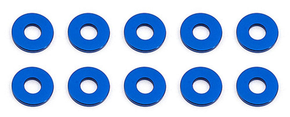 Associated 31385 Bulkhead Washers, 7.8x1.0 mm Blue Aluminum Apex Scion RC10 SC10