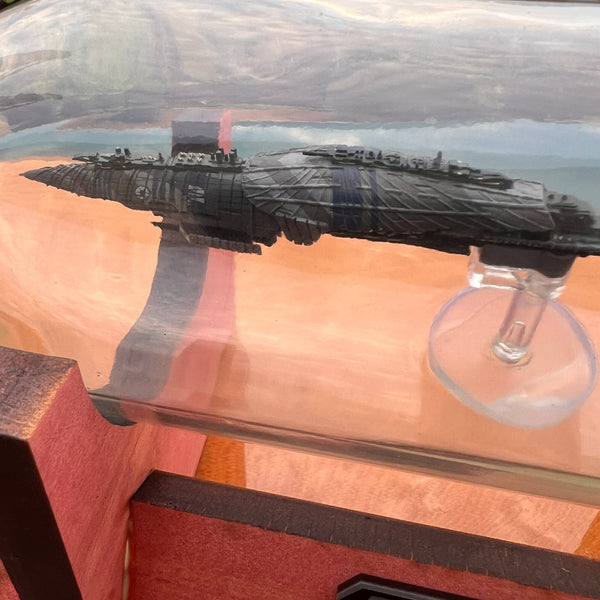 CCHobbyFun Star Wars Separatist Recusant Destroyer in a Wine Bottle