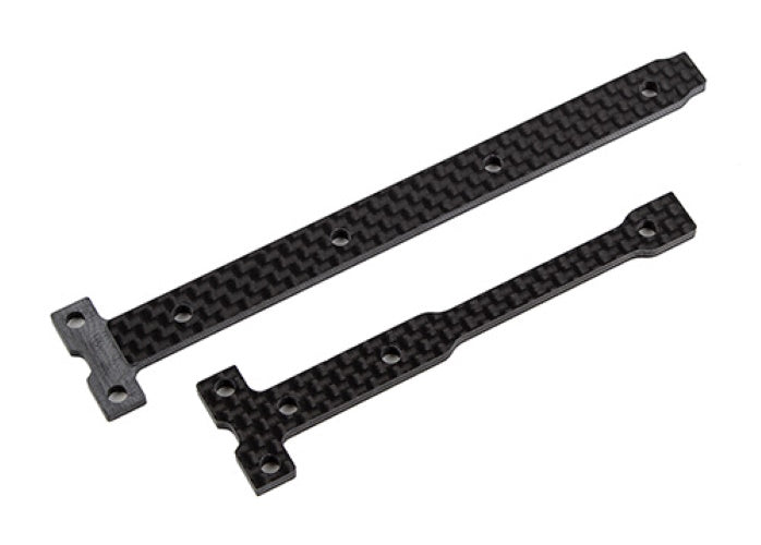 Associated 92365 RC10B74.2 FT Carbon Fiber Stiff Chassis Brace Support Set