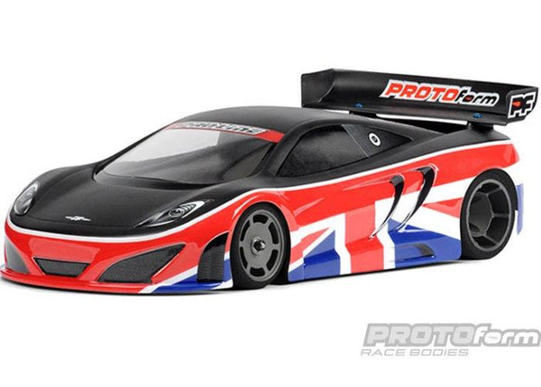 Protoform 1613-25 PFM-12 Lightweight Clear Body for GT12 1/12 On-road car