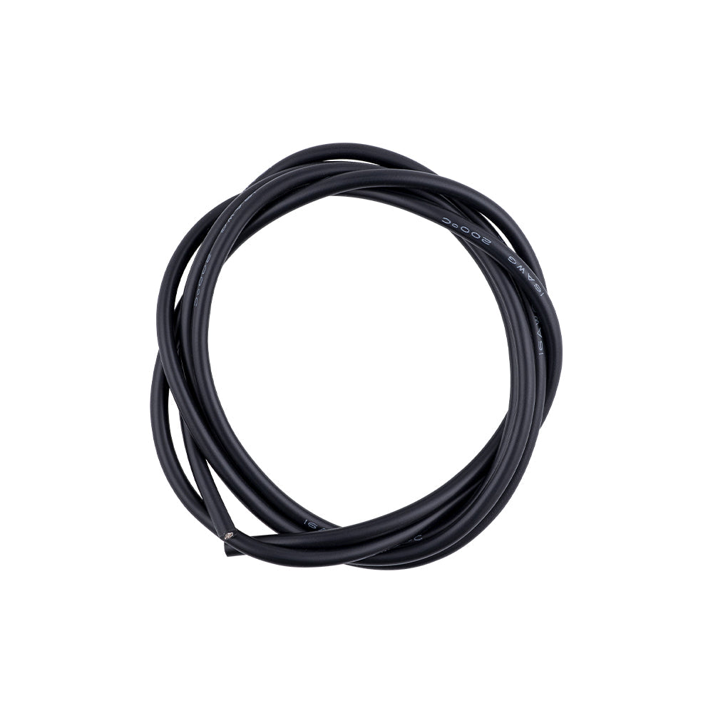 Powerhobby 16AWG RC Silicone Hookup Wire Black 1 Meter