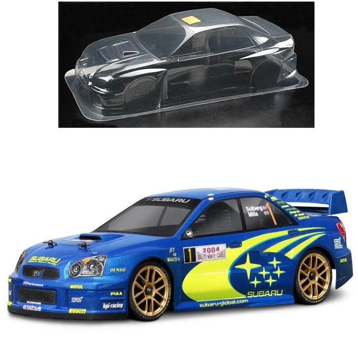 HPI 17205 Subaru Impreza WRC 2004 Clear Body 190mm Sprint 2 Sport /Flux/Drift