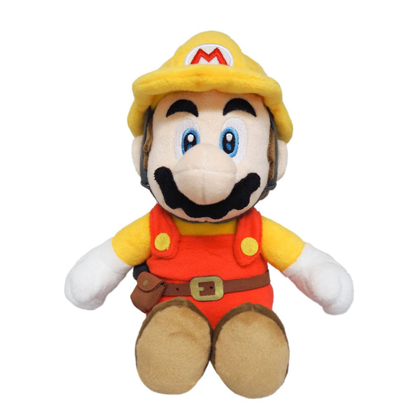 Little Shop of Magic Super Mario Brothers: Mario Maker 2 Mario Plush (9.5") — Toys and Collectible