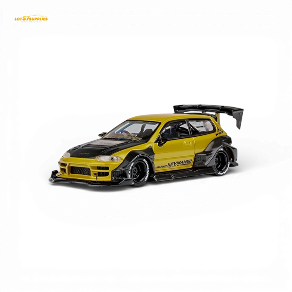(Pre-Order) DCM Kevmannz Civic EG Ver.1 Gold Carbon Fiber 1:64