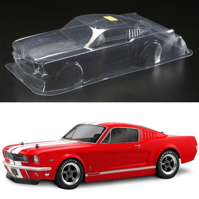 HPI Racing 17519 1966 Ford Mustang GT Clear Body 200mm Sprint 2 / E10 / Nitro 3