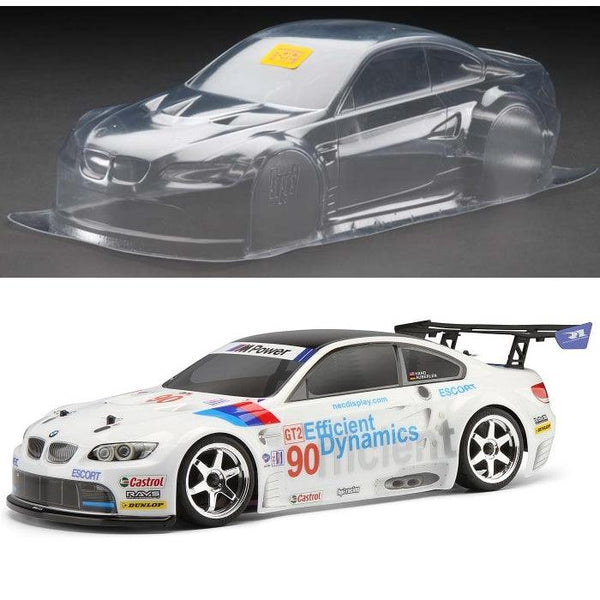 HPI Racing 17548 BMW M3 GT2 (E92) Clear Body 200mm Sprint 2 / Nitro 3 / E10