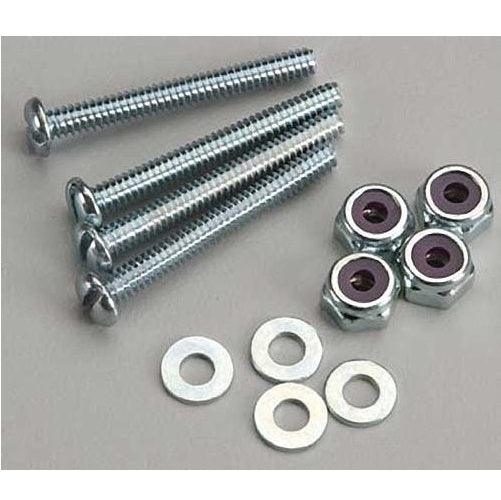 DuBro 177 Bolt Locknut Set 6-32 (4) for Airplanes / Hardware