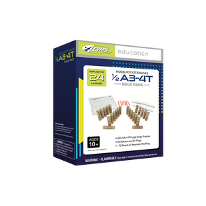 1/2A3-4T Model Rocket Engines, Bulk Pack (24pk)