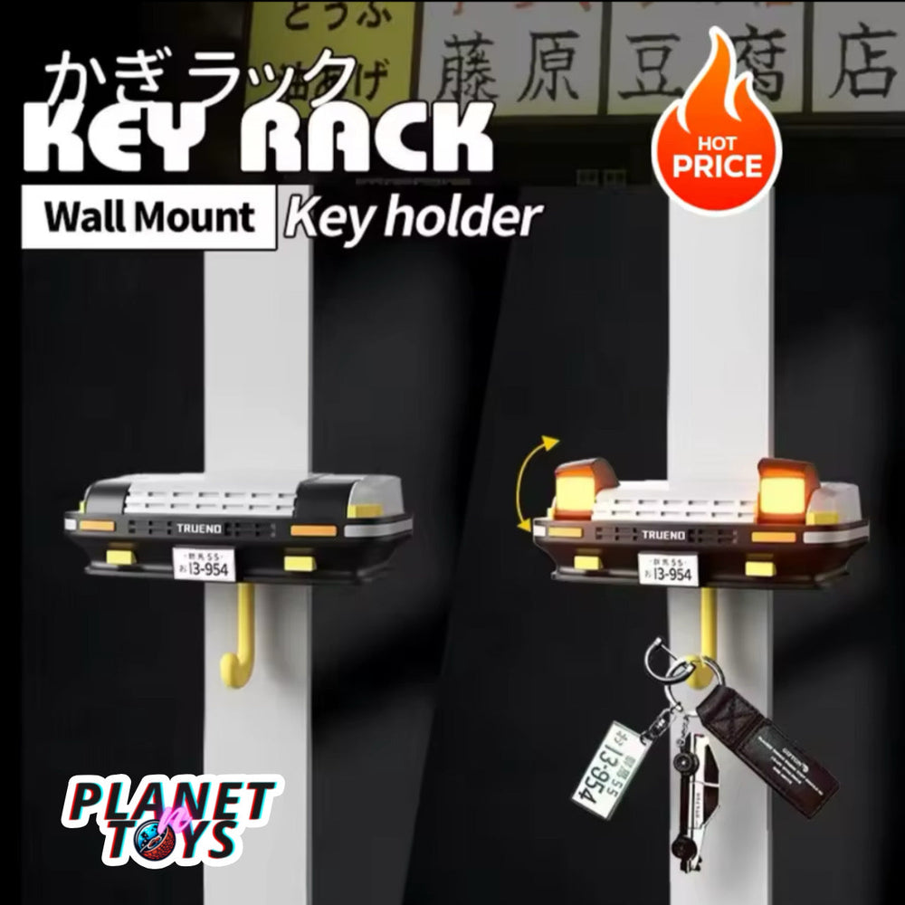 Planet N Toys Key Holder Initial D Toyota AE86 Sprinter Trueno Lighting