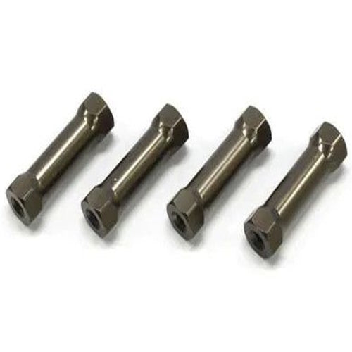 Kyosho IFW401C SP Aluminum Radio Post (Gunmetal/4pcs/MP9)