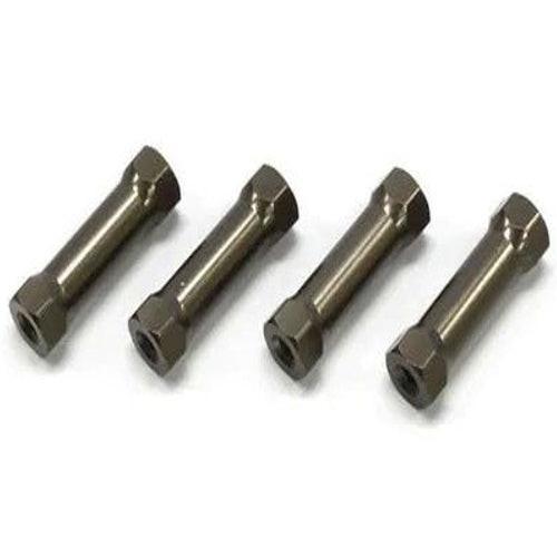 PowerHobby Kyosho IFW401C SP Aluminum Radio Post (Gunmetal/4pcs/MP9)