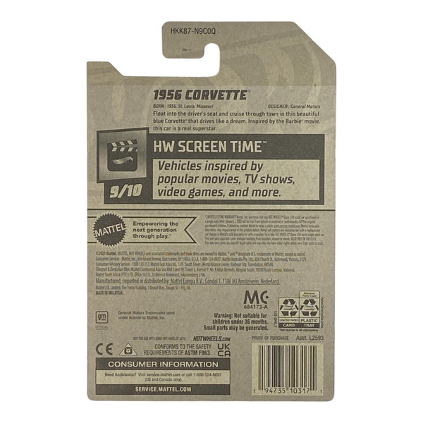 Hot Wheels 1956 Corvette - HW Screen Time Series 9/10