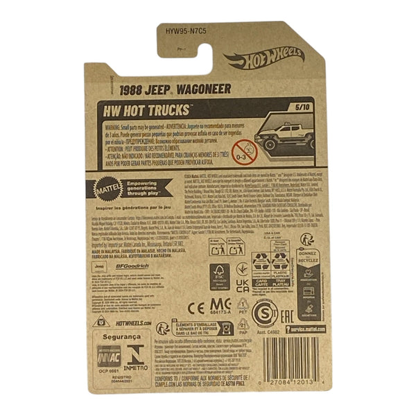 Hot Wheels 1988 Jeep Wagoneer - HW Hot Trucks Series 5/10