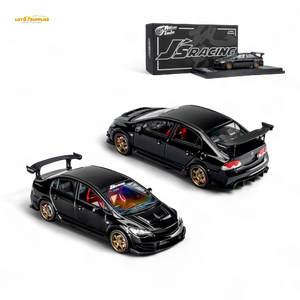 (Pre-Order) Microturbo FD2 J'S Racing Metallic Black 1:64