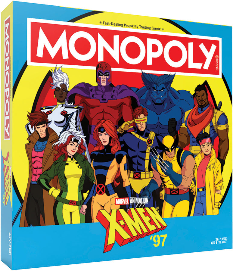 Little Shop of Magic Monopoly X-Men 97 — Board Game