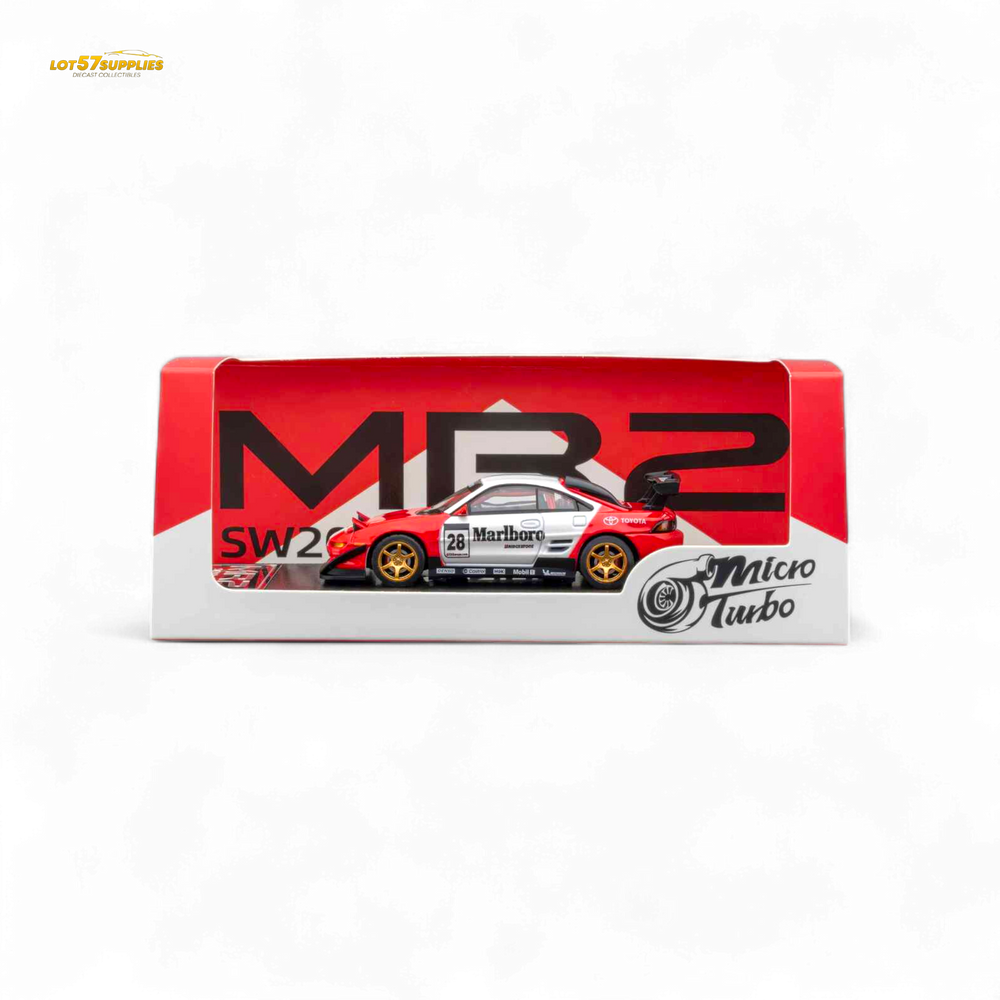 (Pre-Order) MicroTurbo Toyota MR2 Marlboro Livery 1:64