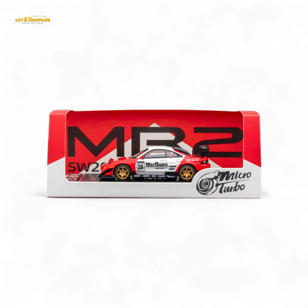 (Pre-Order) MicroTurbo Toyota MR2 Marlboro Livery 1:64