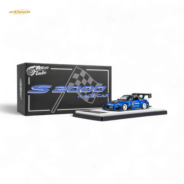 (Pre-Order) MicroTurbo Honda S2000 ENEOS #00 TOP FUEL - Candy Blue 1:64